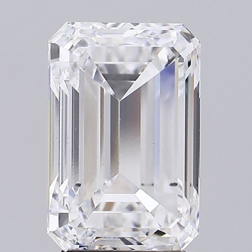 5.44 Carat Emerald Cut Diamond F / VS1