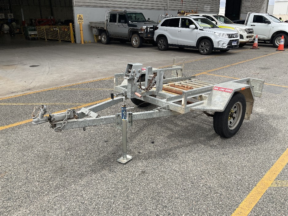 <p>2014 Samona  Single Axle Trailer</p>