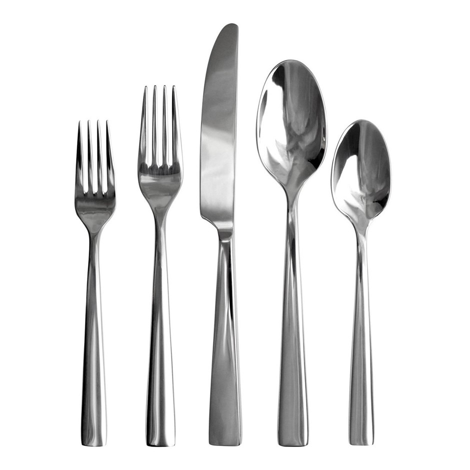 GOURMET Settings 20pc Silverware, Mode. NB: Damaged packaging, 5 x pcs miss