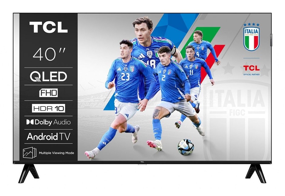 TCL QLED 40S5K FHD GoogleTV HDR10 40" TV. NB: Minor Use, Not In Original Bo