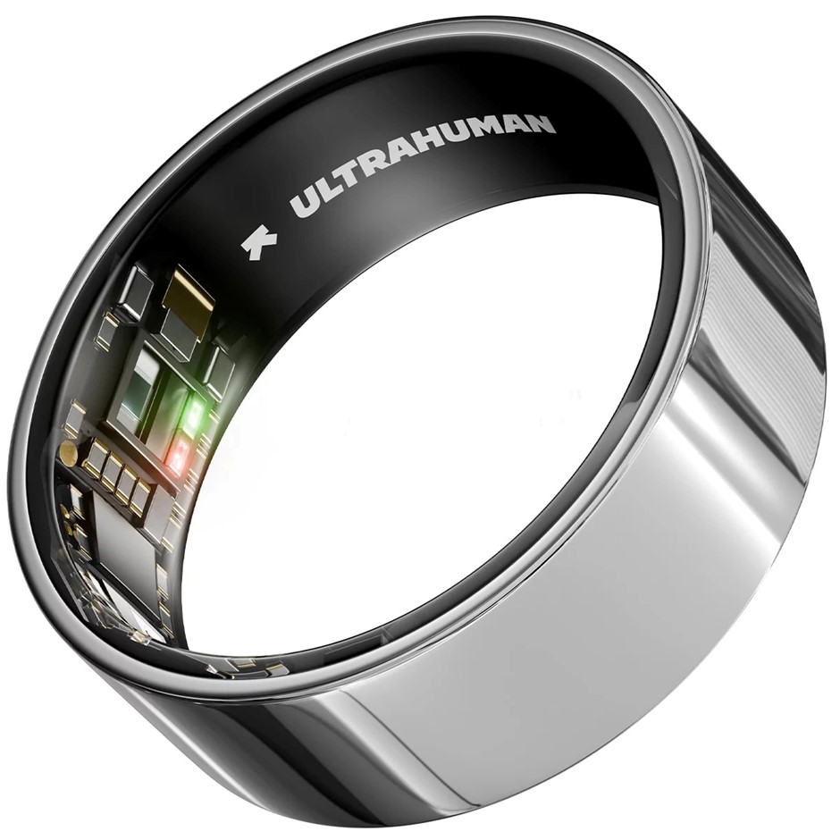 ULTRAHUMAN Ring Air Space Silver Size 6 UHRA-AS-06. NB: Unable To Pair.