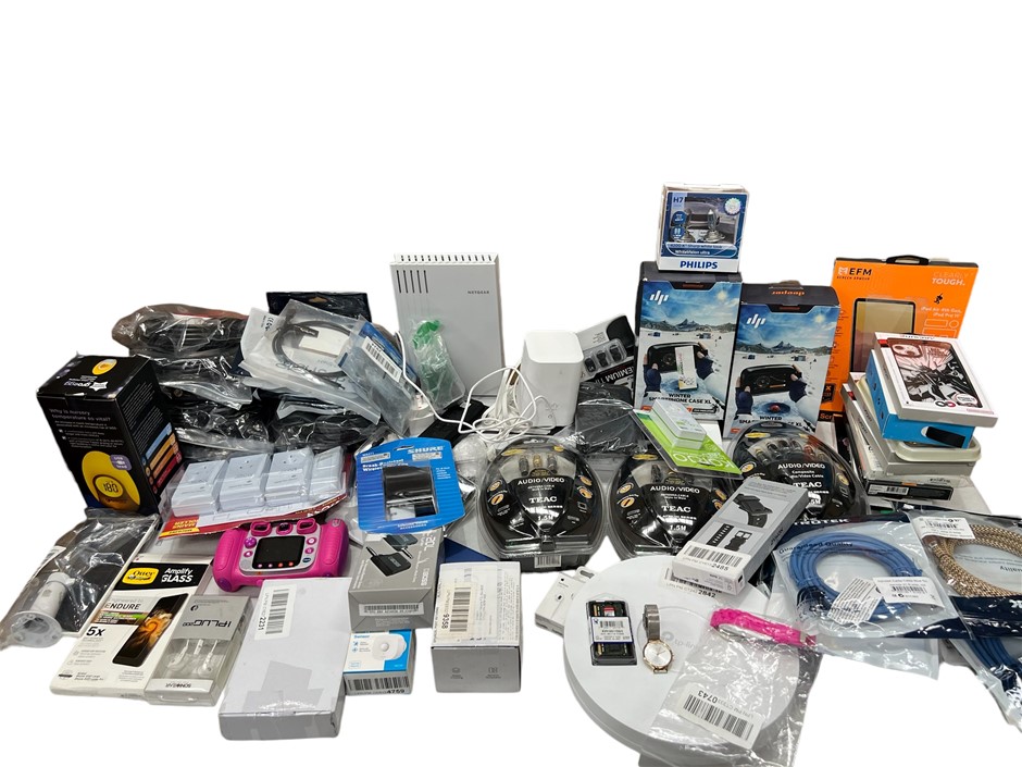 Assorted Electronics & Accessories. (Big Box) NB: Products Are Untested/Con