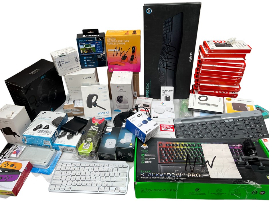 Assorted Electronics & Accessories. (Big Box) NB: Products Are Untested/Con