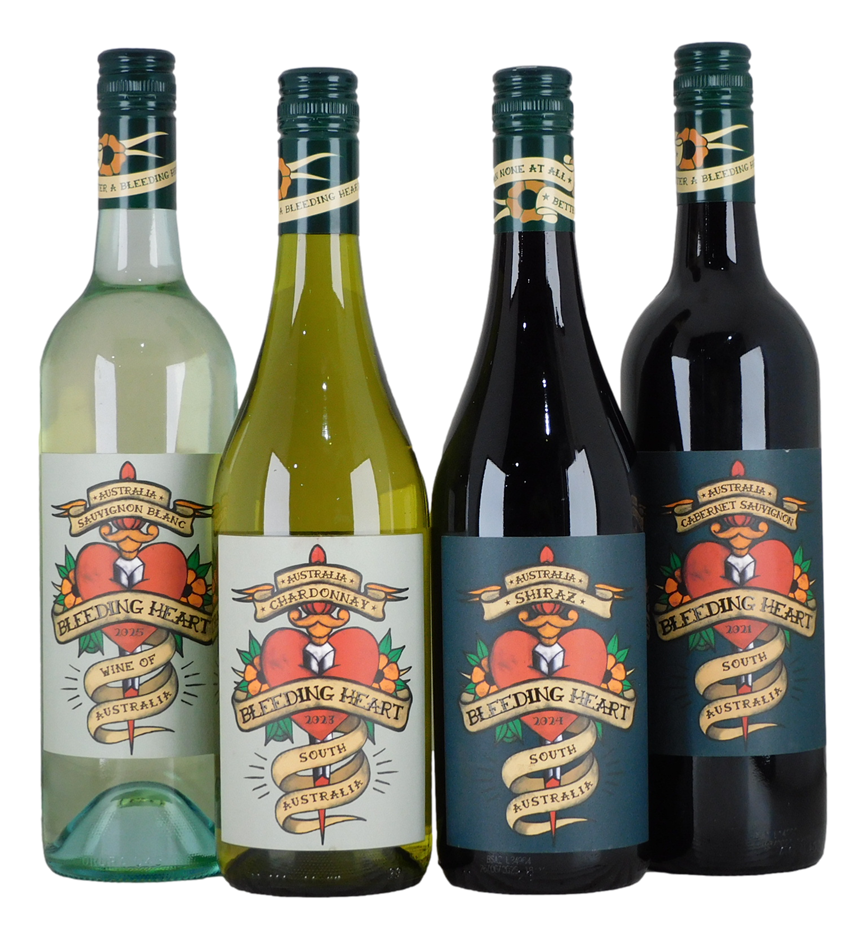 Bleeding Heart Mixed Pack (12x 750mL), SA.