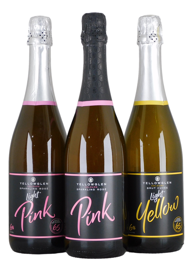 Mixed Yellowglen Colors Sparkling Wine Pack (12x 750mL), SEA.