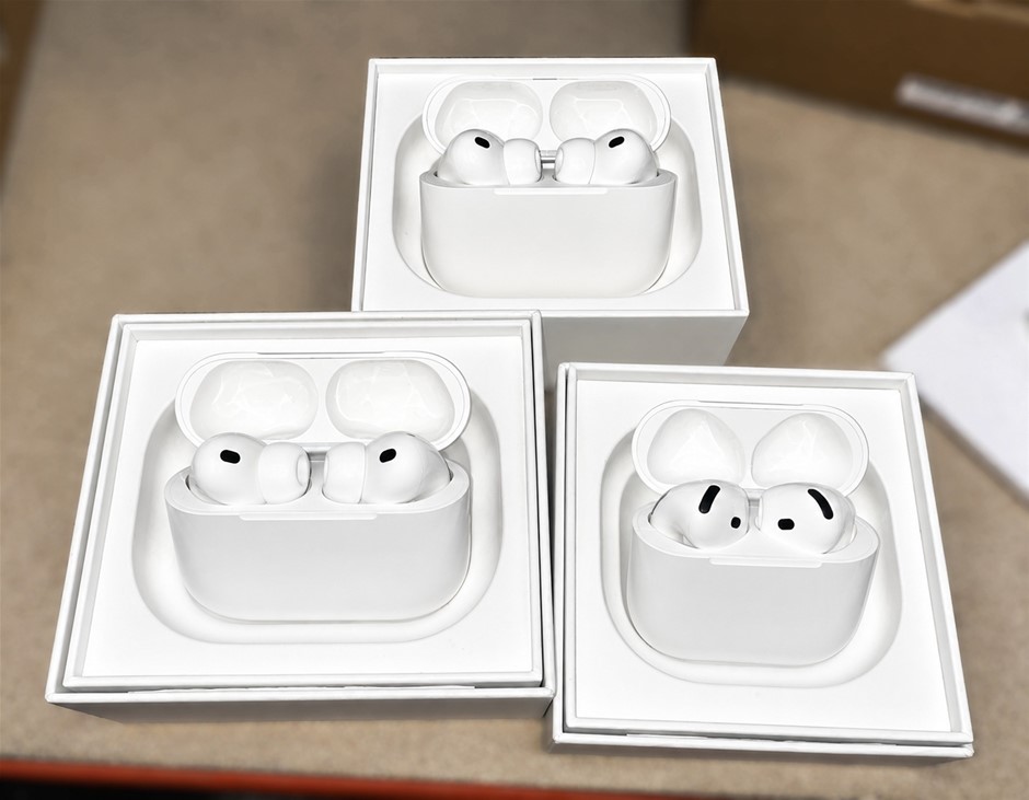 3 x AIRPODS: AirPods Pro 3 and Airpods 4 NB: various faults  Important No