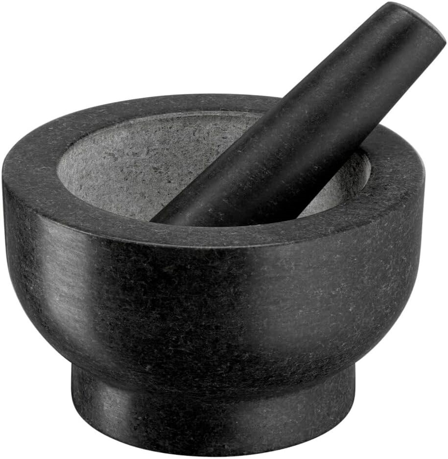 Tefal Jamie Oliver Pestle and Mortar, Granite, Grey, 14.5cm NB: no packagin