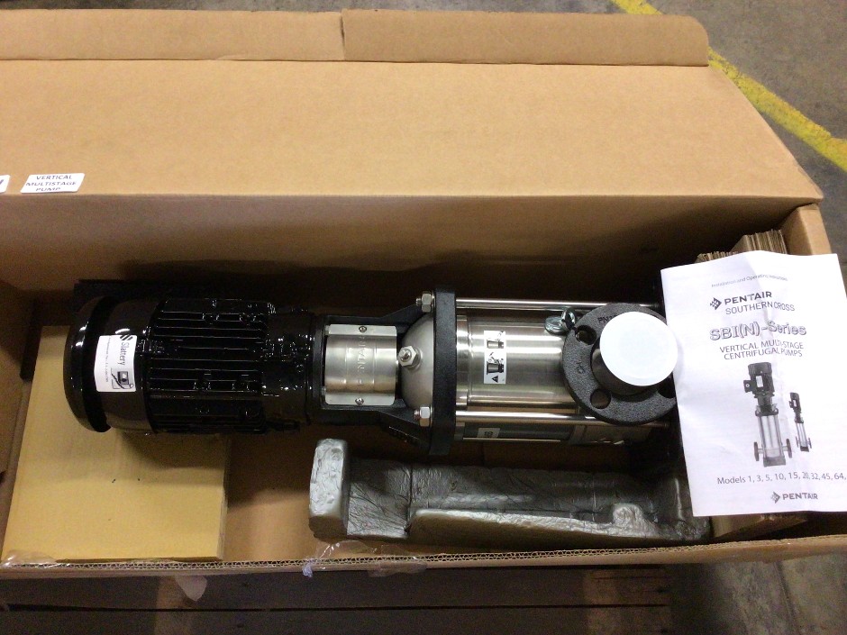 <p>Pentair Southern Cross SBI N Series Vertical Multi Centrifugal Pump</p>