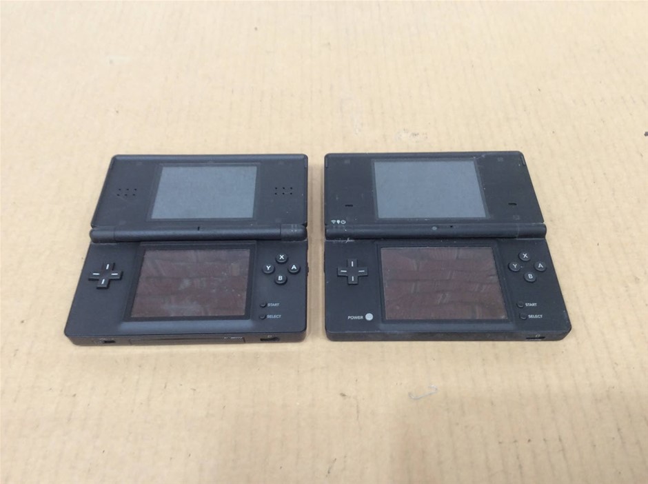 Nintendo DS Lite Handheld Game Console (Lot of 2)