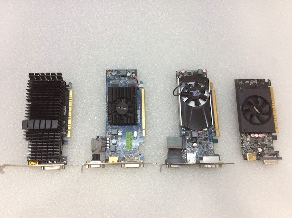 Sapphire&Gigabyte Mixed Brand and Model Graphics Card (Lot of 4)