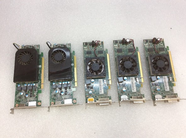 HP Mixed Brand and Model Graphic Card (Lot of 5)