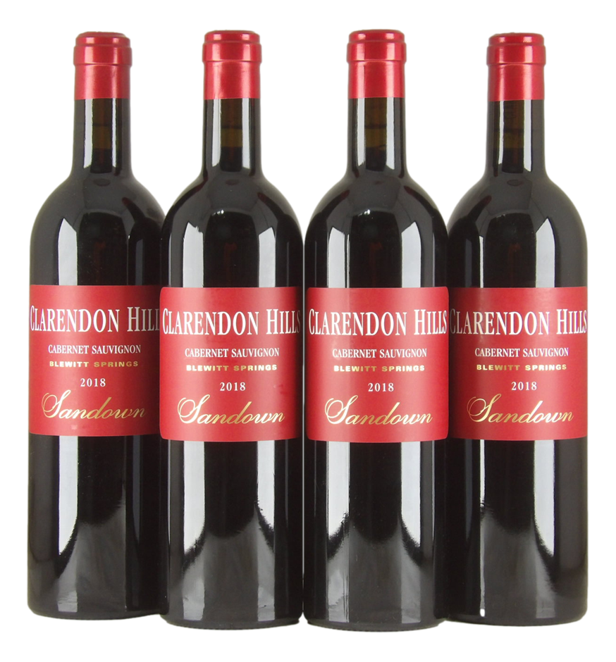 Clarendon Hills Sandown Vineyard Cab Sauv 2018 (4x 750mL), McLaren Vale