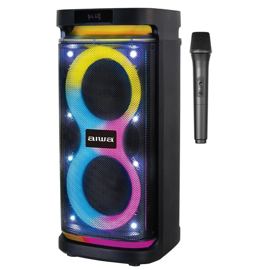 AIWA Boom Boom Party Speaker AWTK-298A NB: Minor use, no mic, & no charger
