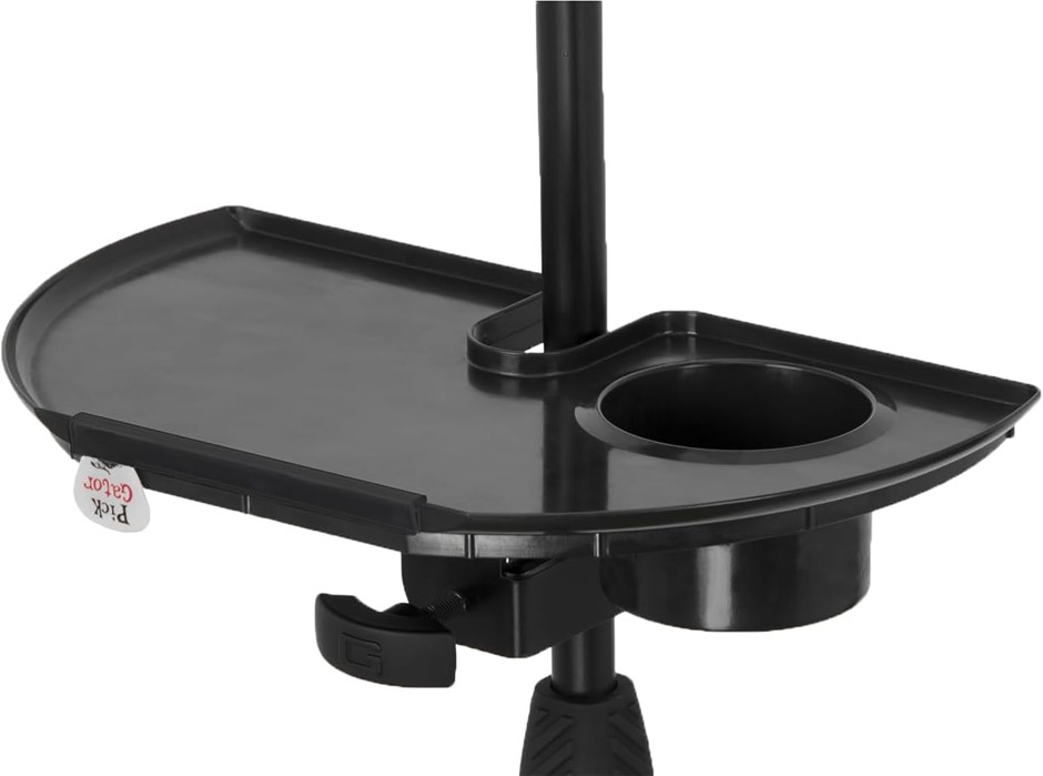 GATOR Microphone Stand, Standard Tray, Black, GFW-MIC-ACCTRAY.
