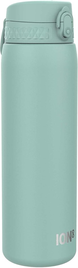 ION8 Vacuum Insulated Stainless Steel Water Bottle, 500 ml, Leak-Proof, One
