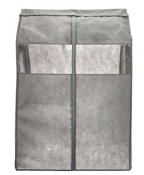 Amazon Basics Wardrobe Storage Bag with Zipper - 2-Pack