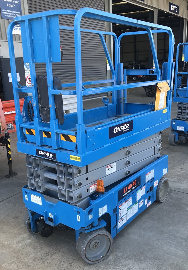 2016 Genie GS1932 Scissor Lift - 19ft (5.7m) - Electric - Derrimut