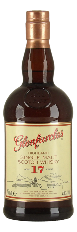 Glenfarclas Single Malt 17 Years Old (1x 700mL) Scotland.