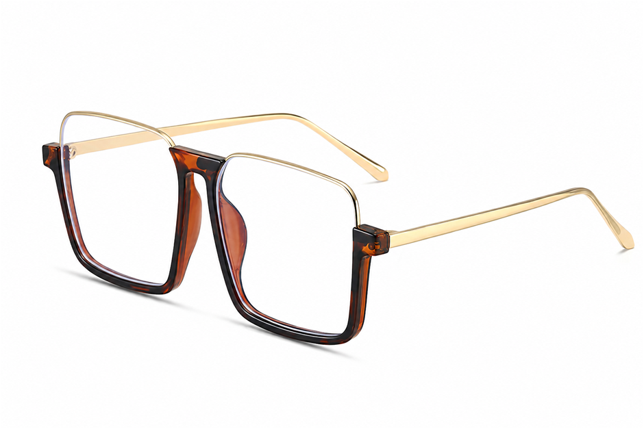 Oversized Vintage Design Anti Blue Light Blocking Glasses