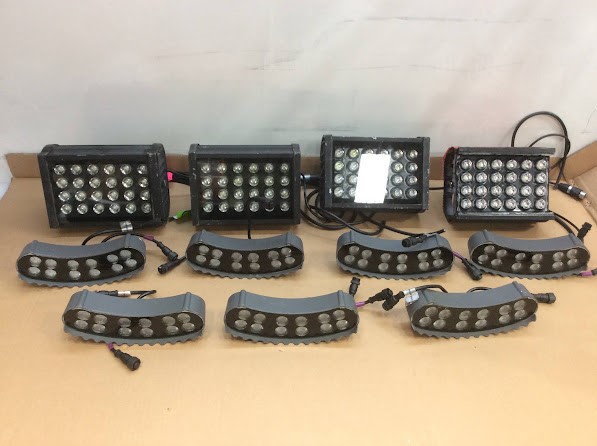 Mandylights Mixed Model LED Stage Lights (Lot of 11)