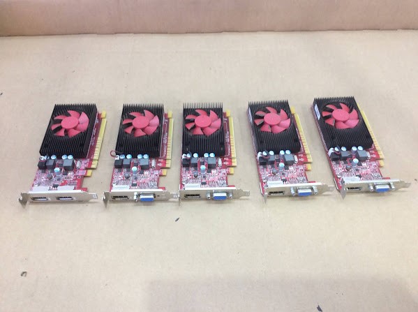 HP AMD Radeon Mixed Model Graphic Card (Lot of 5)