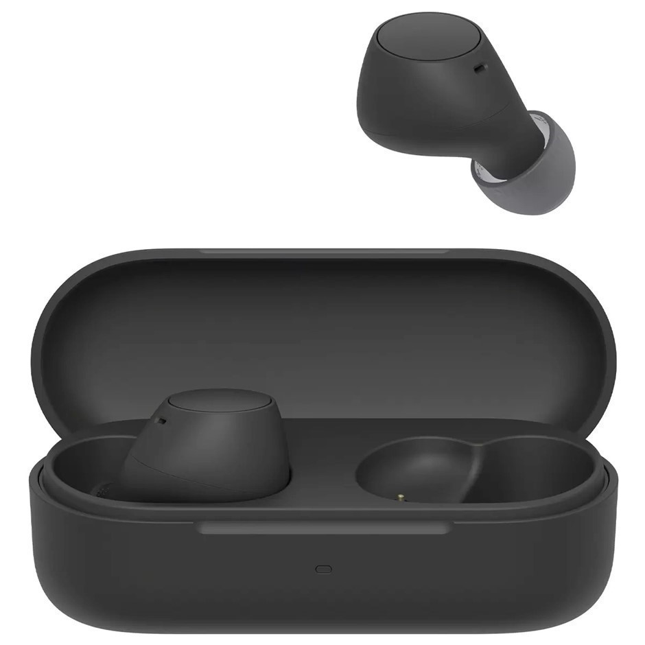 SONY Ultra Compact True Wireless Earbuds Black WFC510B.  Buyers Note - Disc