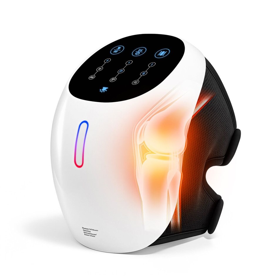 Heated Knee Massager Cordless Vibration Heating Adjustable Rechargeable