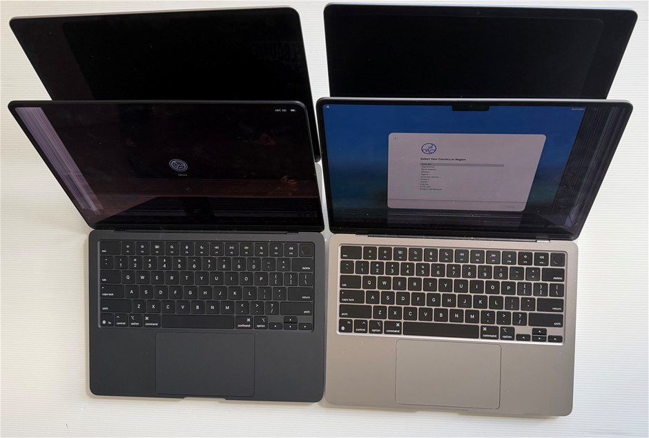 Apple MacBook Air M4 / M3 13-inch Laptops - For Parts (Lot of 4)