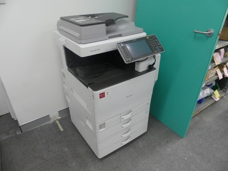 <p>RICOH AFICIO MP C3002 Multi Function Printer</p>