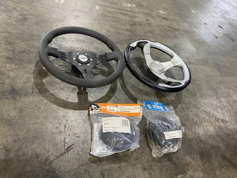 Quantity Of Boat Steering Wheels, x 2