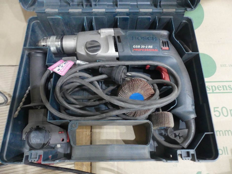 <p>BOSCH GSB20-2RE PRO Hammer Drill</p>