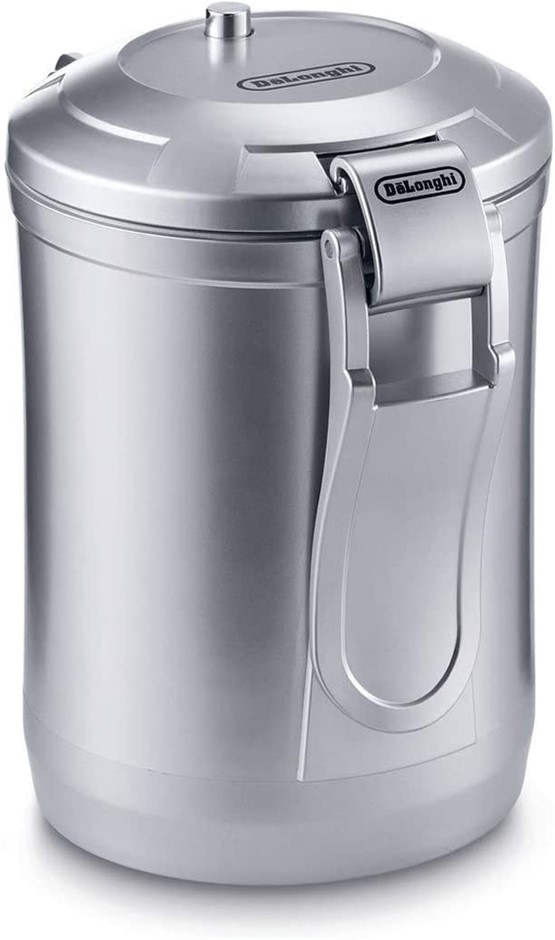 DE'LONGHI Coffee Bean Canister , Colour: Silver, Capacity: 1.2L, Model: 551