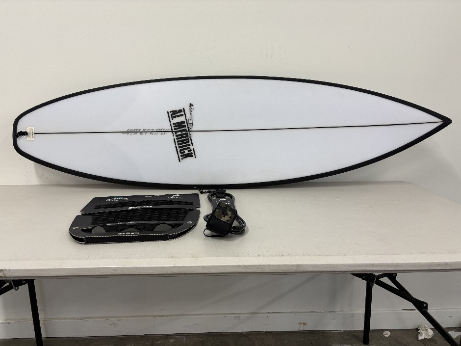 5’5” Channel Islands Surfboard & Accessories