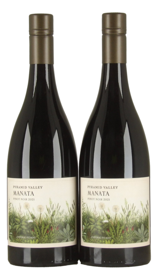 Pyramid Valley Manata Pinot Noir 2021 (2x 750mL), Central Otago.
