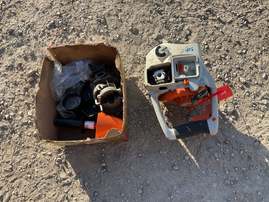 STIHL Hand Drill and Chainsaw (non operational)