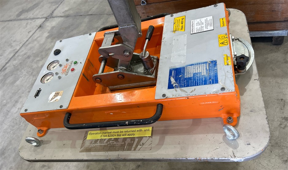 Oktopus KS-Compact Forklift Attachment - Panel/Cladding Lifter- acuum-400kg