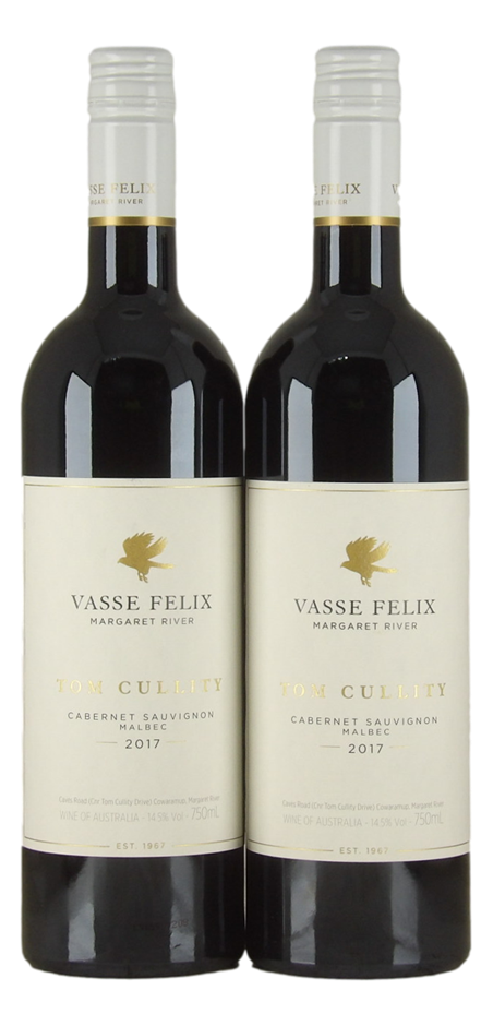 Vasse Felix Tom Cullity Cabernet Malbec 2017 (2x 750mL), Margaret River.