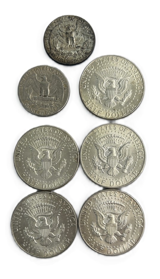 Mixed Lot Of United States Silver Coins