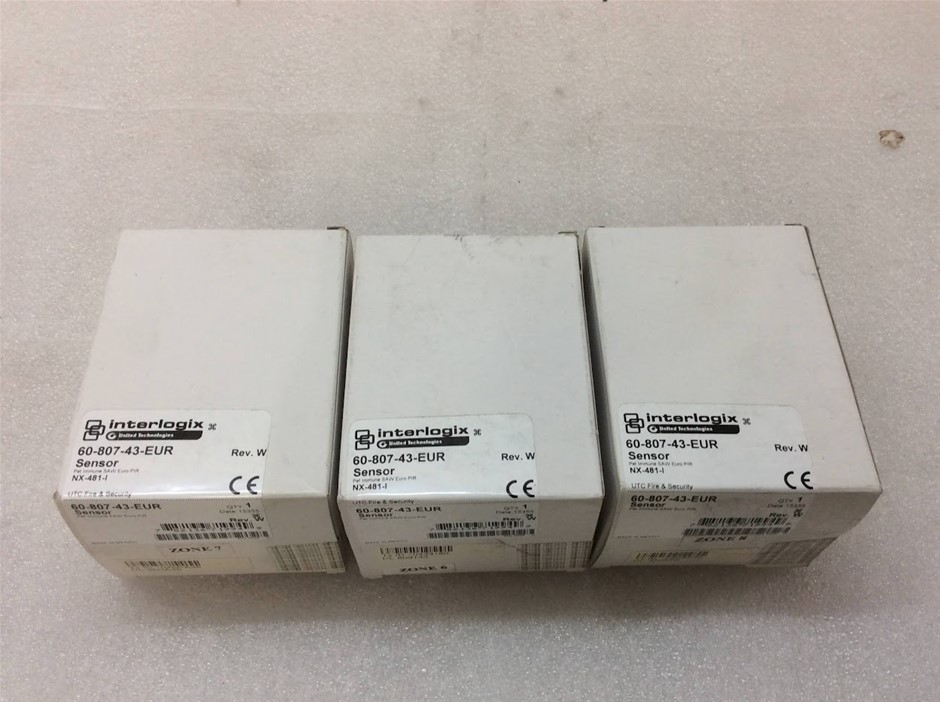 Interlogix 60-807-43-EUR Security Sensor - New (Lot of 3)