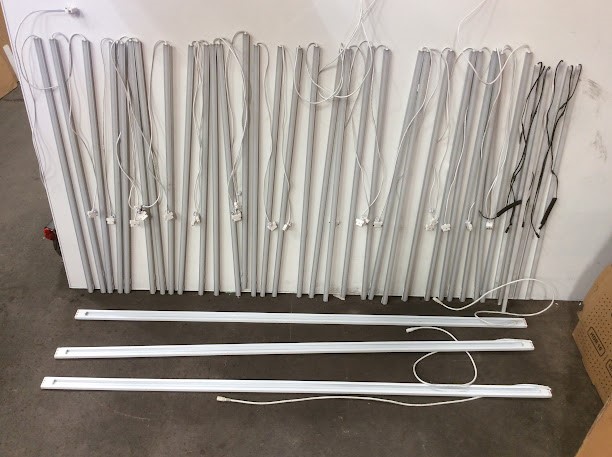 Mixed Brand and Model LED Linear Lighting System (Lot of 9)