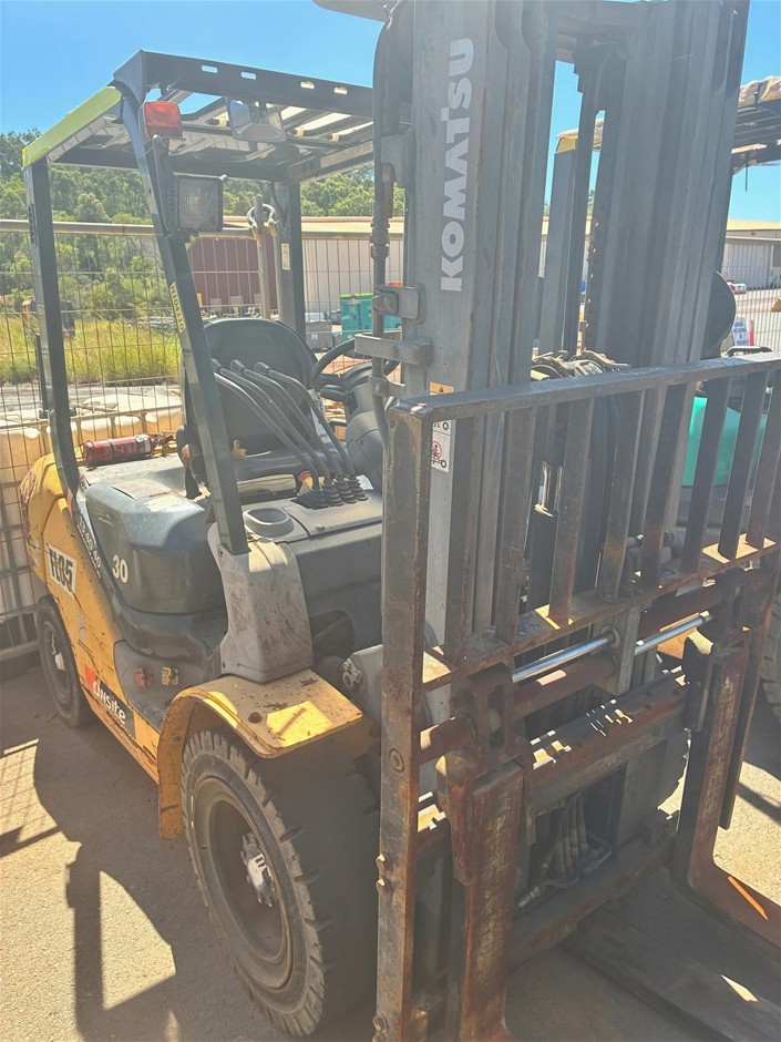 Komatsu FD30T-17 Forklift - 3.0t - 4.5m - Diesel - Gladstone