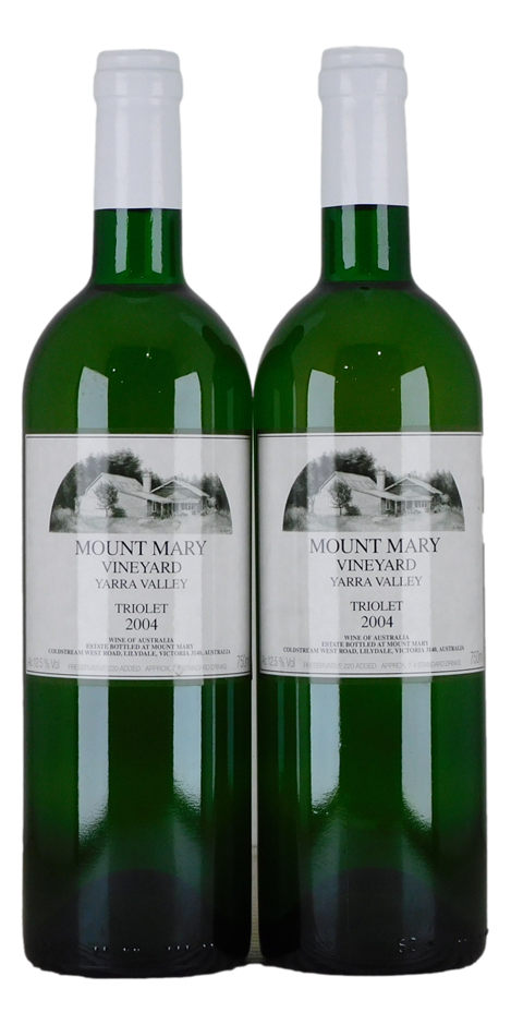 Mount Mary Vineyard Triolet 2004 (2x 750mL), Yarra Valley.
