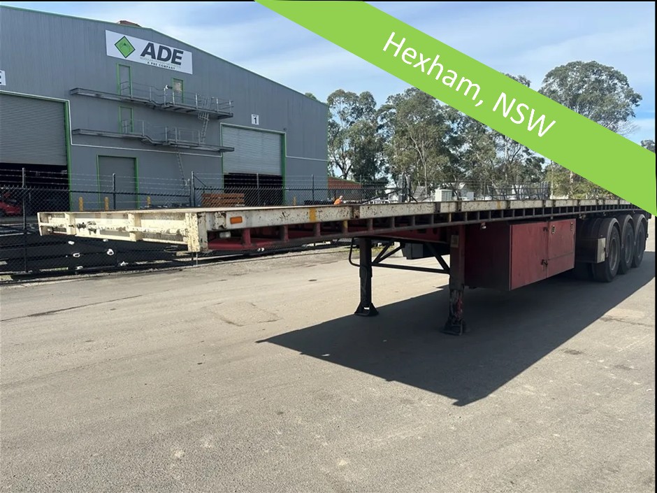 2005 Maxitrans  ST3 Triaxle Flat Top B Double Combination **Hexham NSW**