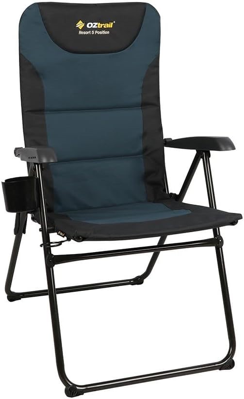 OZtrail Resort 5 Position Recliner Chair NB: chair only, no cup holder