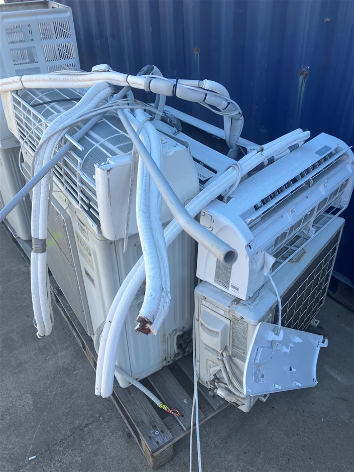 4x Assorted Split System Air Conditioners - Glendenning