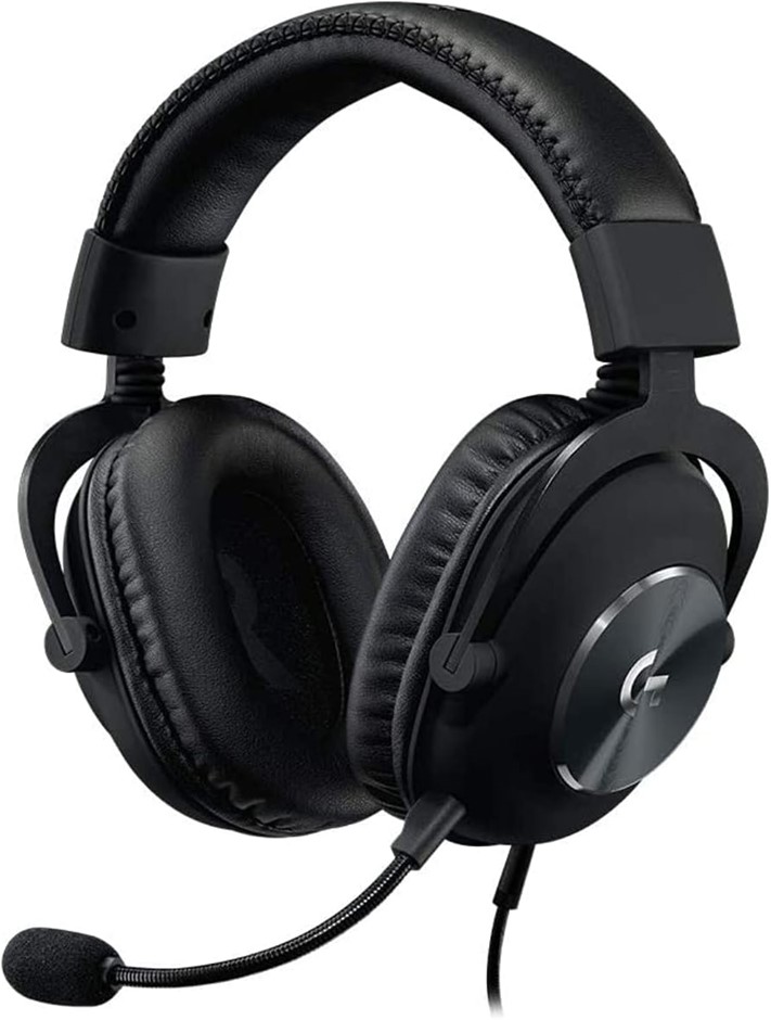 LOGITECH G PRO X Gaming Headset. NB: Used. Missing Microphone & USB DAC. No