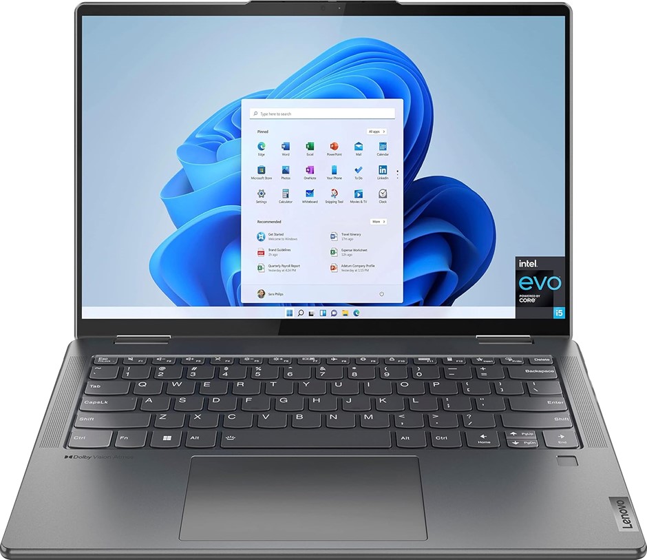 LENOVO 14" Yoga 7i 2-in-1 Laptop EVO Core i7/16GB/512GB. NB: Not In Origina