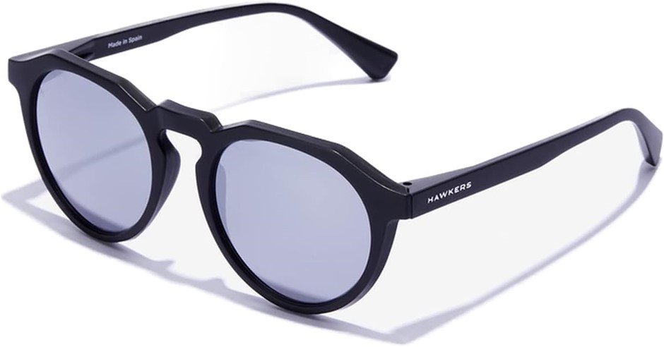 HAWKERS Unisex WARWICK Sunglasses,  Black Chrome.  Buyers Note - Discount F