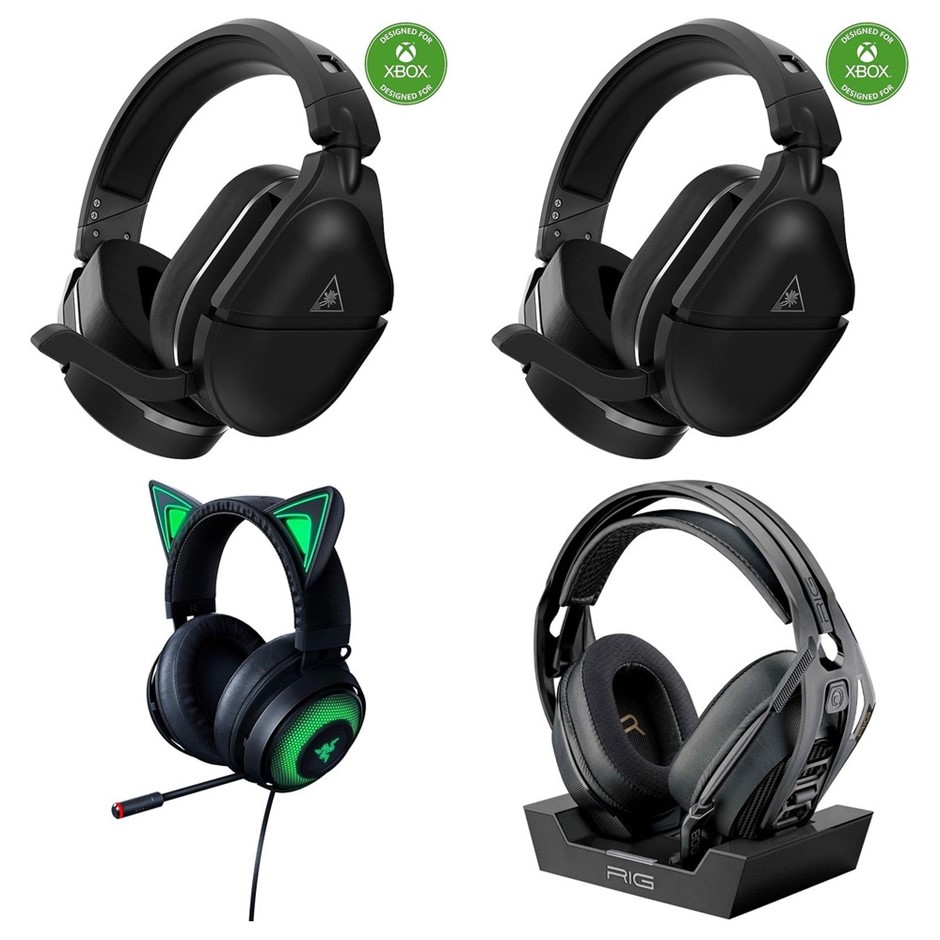 4 x Gaming Headsets. RRP -$700. 2 x TURTLE BEACH Stealth 700 Gen 2 MAX Wire