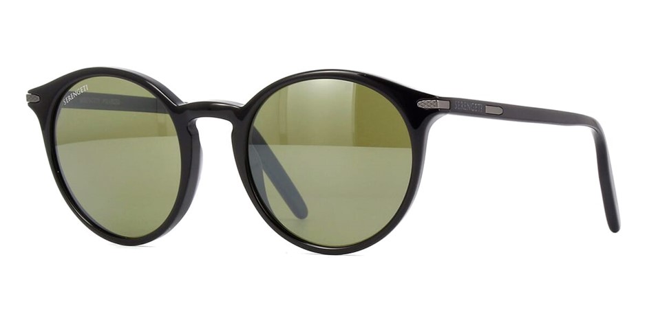 SERENGETI 8954 Leonora Polarized Sunglasses, 51-21-145, Black. RRP: $181.